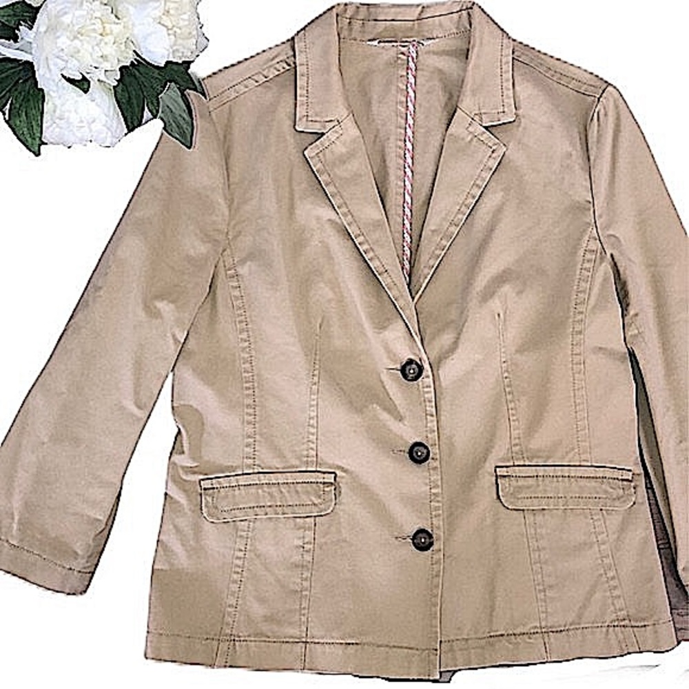 Khaki Old Navy Blazer Jacket